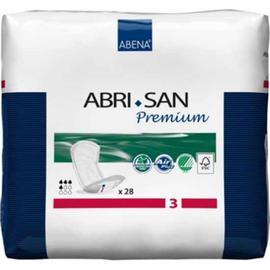Σερβιέτα Ακράτειας Abena Abri San Premium 3 Air Plus 11x33cm 28τμχ