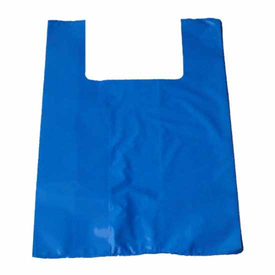 Πλαστικές Σακούλες Φανελάκι Ανακυκλωμένες μπλε 25 Kg
